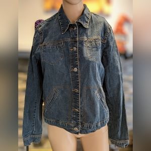 Village by Liz Claiborne jean jacket